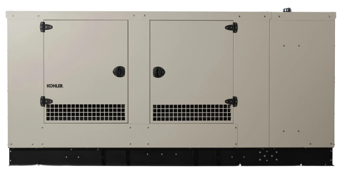 Kohler  80KW 120/240V Single Phase Standby Generator Aluminum SCAQMD Compliant New - KG80R-QS7
