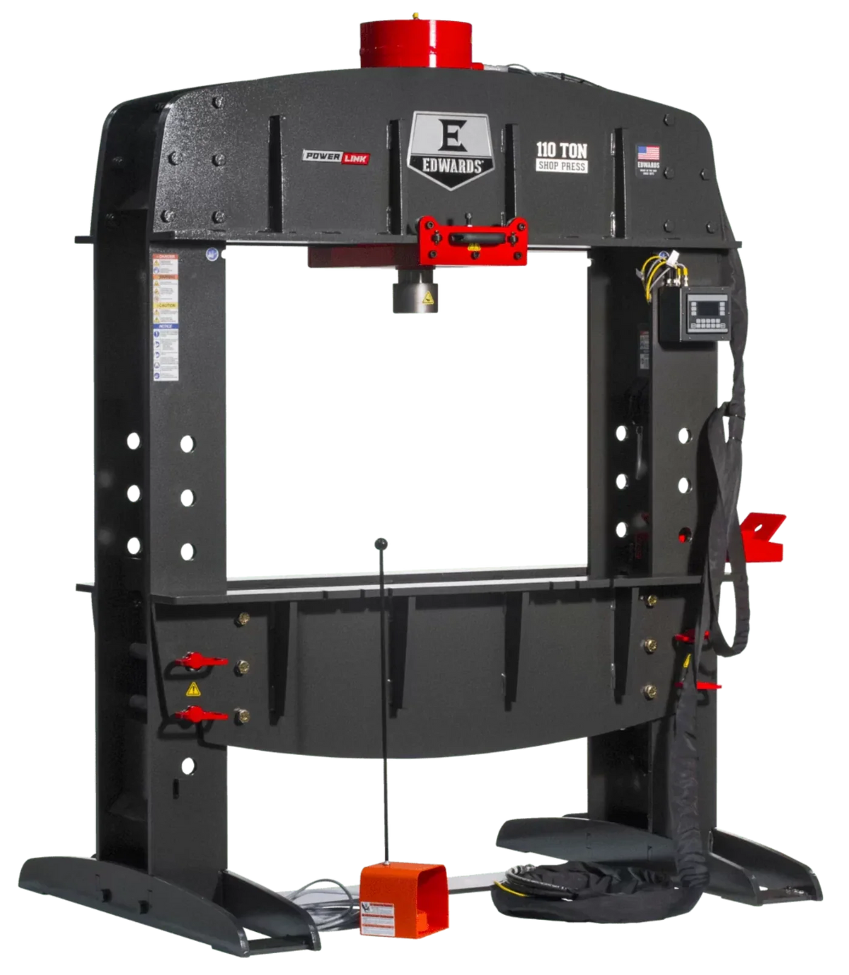 EDWARDS 110 Ton Shop Press w/ PLC - ED9-HAT9050