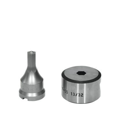 EDWARDS HEX Punch & Die Set w/ Key-Way - ED9-PDH3/8
