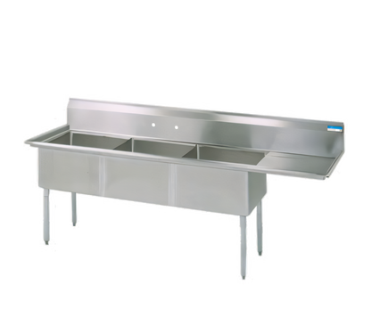 BK Resources Compartment Sinks - BKS-3-18-12-18R